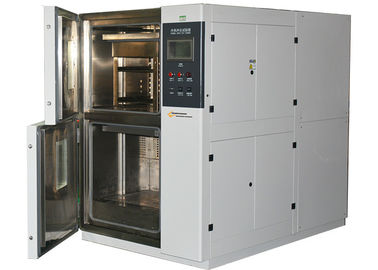 คุณภาพ  LCD Touch Controller Thermal Shock Test Machine Two Case Basket Type Cabinet โรงงาน