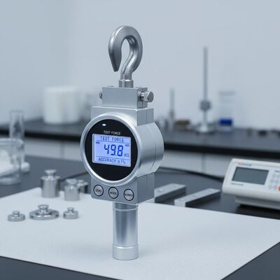 เครื่องทดสอบความยืดหยุ่นความจุ 50 กิโลกรัมที่มีความแม่นยําของแรงทดสอบ ± 1% และการวัดการขยับ 0.001 มม. เพื่อการทดสอบความแข็งแรงในการดึงที่แม่นยํา