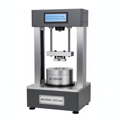 เครื่องทดสอบแรงดึงพร้อมความแม่นยำแรงทดสอบ ±1%, เส้นผ่านศูนย์กลางทดสอบ 120 มม. และความแม่นยำความเร็วทดสอบ ±0.5% สำหรับการทดสอบวัสดุ