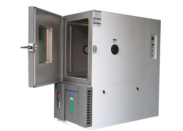 สแตนเลสอุณหภูมิห้องทดสอบความชื้น / 150L ห้องควบคุมอุณหภูมิและความชื้นในห้องปฏิบัติการ